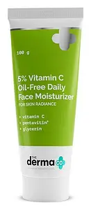 The Derma Co 5% Vitamin C Oil-Free Daily Face Moisturizer