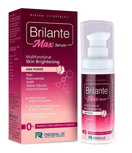Regaliz Medicare Brillante Max Serum Skin brightening, dark spot reduction