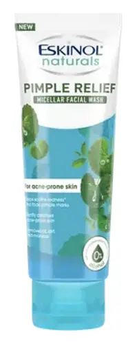 Eskinol Naturals Micellar Facial Wash Pimple Relief with Cica & Green Tea Extracts