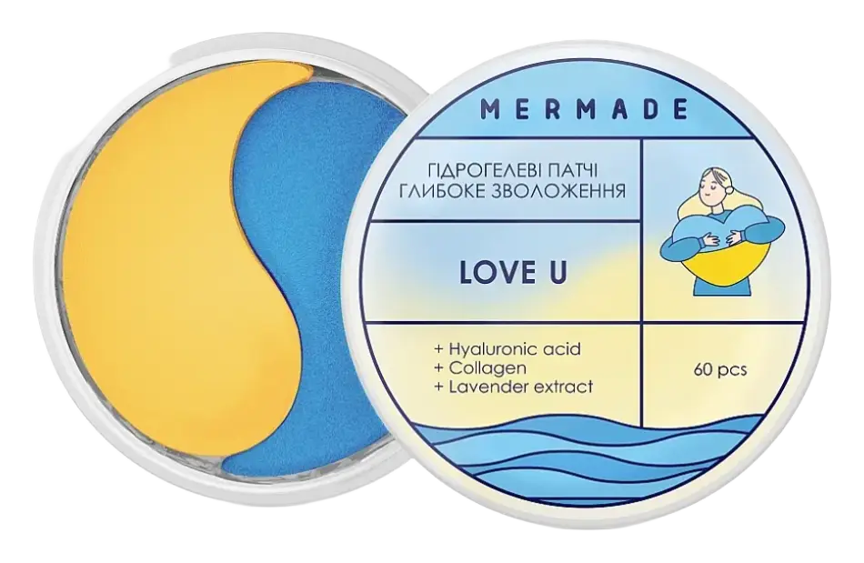 Mermade Love U Limited Edition Eye Patch