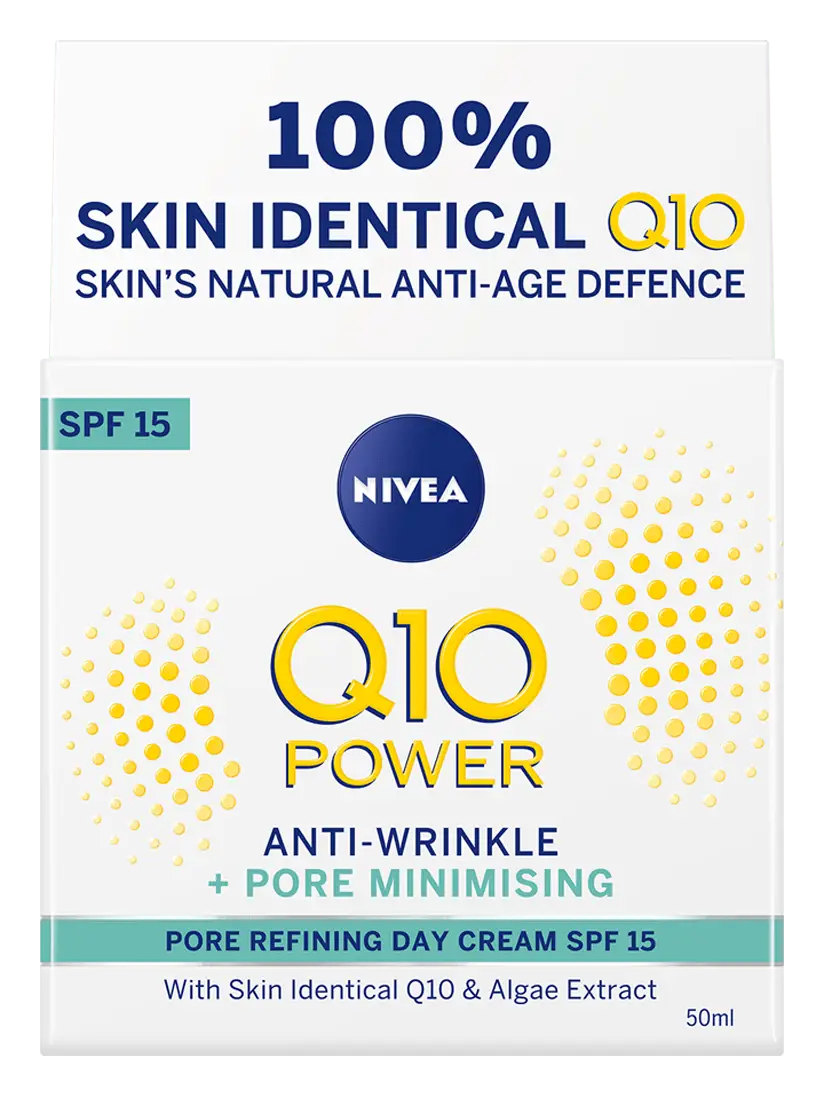 Nivea Q10 Power Anti-Wrinkle + Pore Minimising Day Cream SPF15