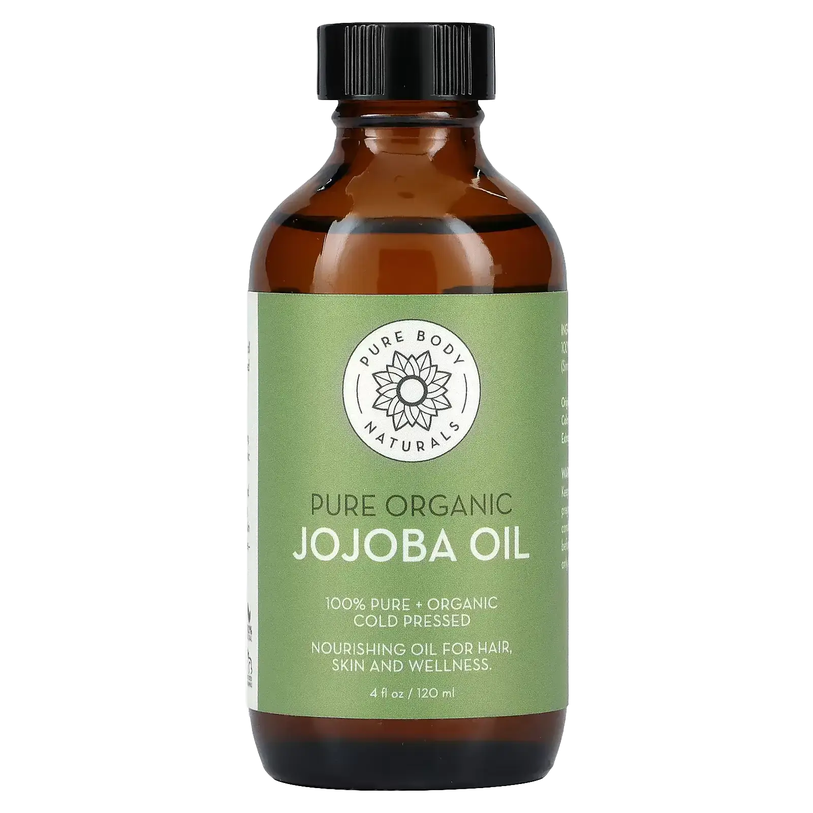 Pure Body Naturals Pure Organic Jojoba Oil