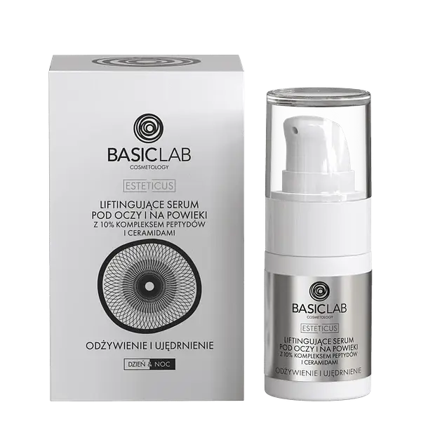 BasicLab Liftingujące Serum Pod Oczy I Na Powieki