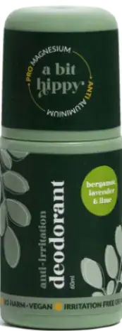 A Bit Hippy Anti-Irritation Deodorant Bergamot, Lavender & Lime