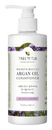Tree to Tub Moisturizing Argan Oil Conditioner Relaxing Lavender