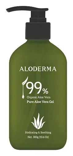 Aloderma 99% Pure Aloe Vera Gel Hydrating & Soothing