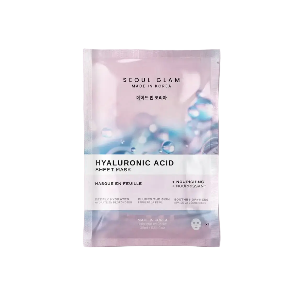 Seoul Glam Hyaluronic Acid Sheet Mask