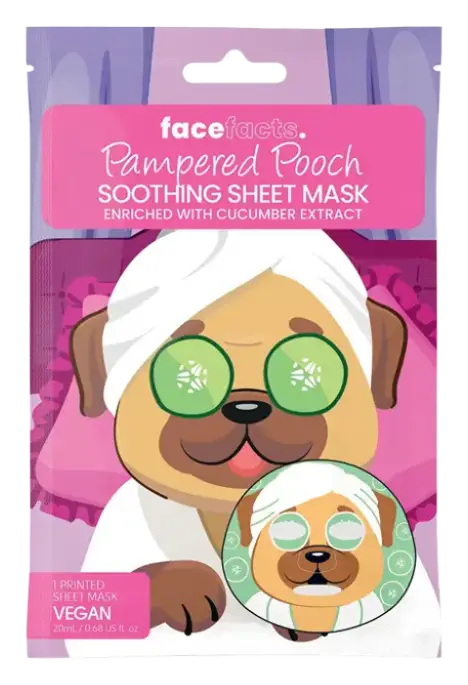 Face Facts Printed Sheet Mask Pampered Pooch