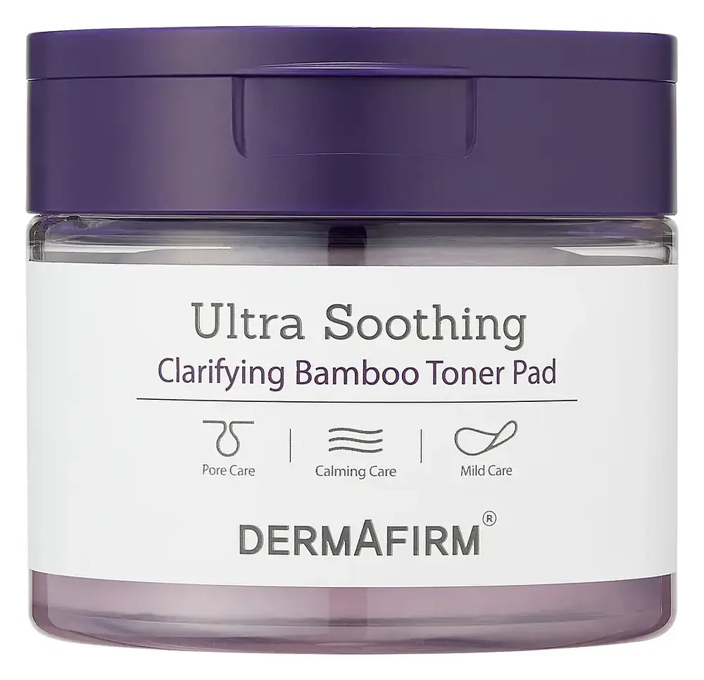 Dermafirm Ultra Soothing Clarifying Bamboo Toner Pad