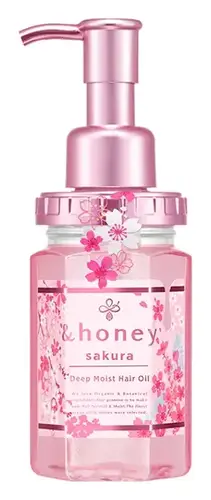 &Honey Deep Moist Sakura Hair Oil