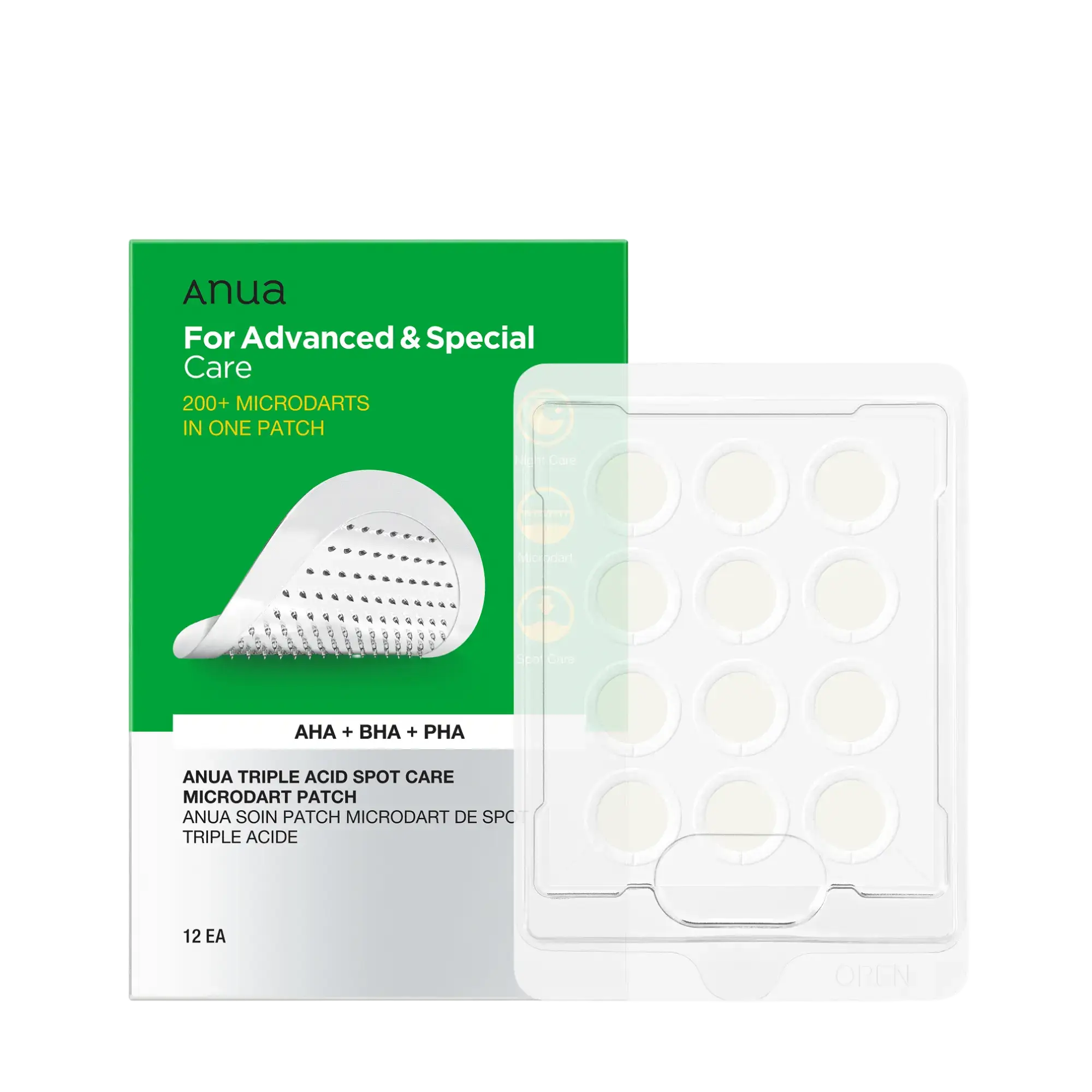 Anua Triple Acid Spot Care Microdart Patch