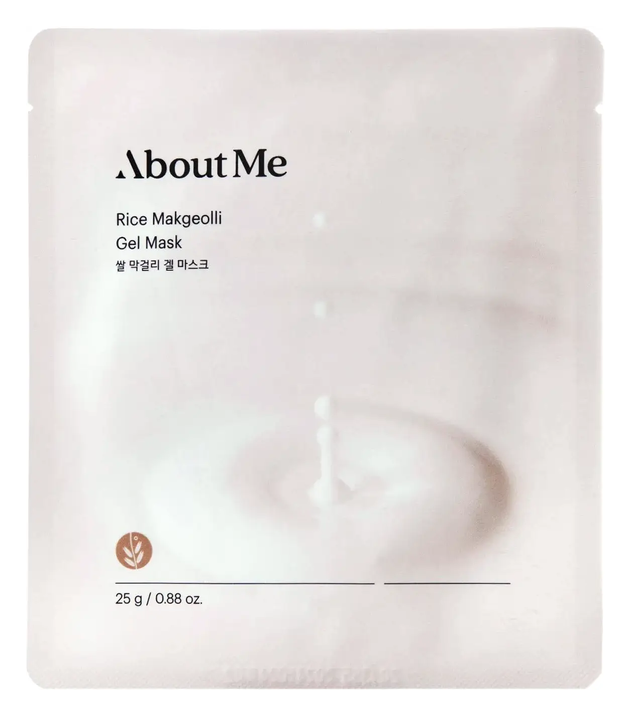 About Me Rice Makgeolli Gel Mask