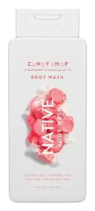 Native Body Wash Strawberry & Vanilla Taffy