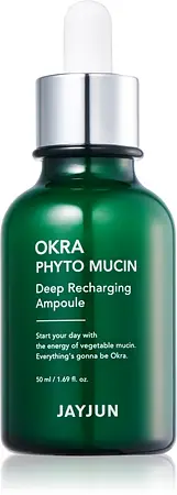 Jayjun Cosmetic Okra Phyto Mucin Deep Recharging Ampoule