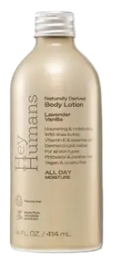 Hey Humans Naturally Derived Body Lotion Lavender Vanilla