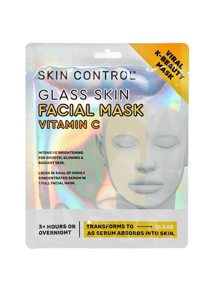 Skin Control Glass Skin Facial Mask Vitamin C