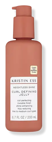 Kristin Ess Hair Weightless Shine Curl Defining Jelly with Glycolic Acid