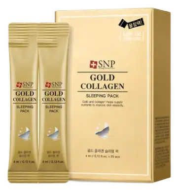 SNP Gold Collagen Sleeping Pack
