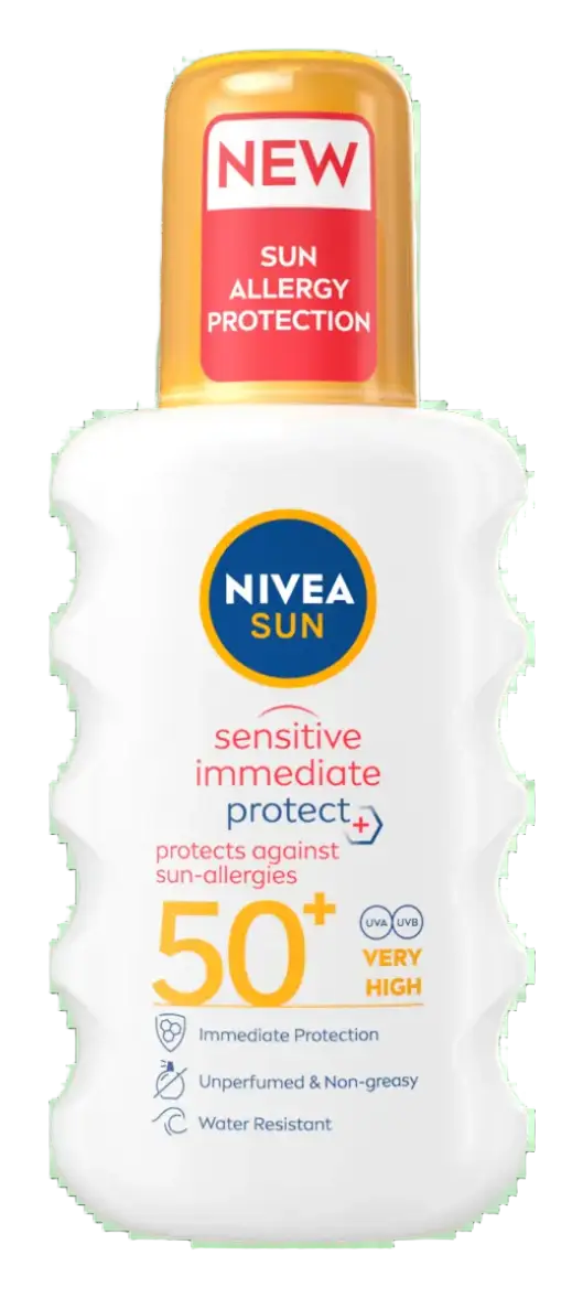 Nivea Sun Protect & Sensitive Protective Sunscreen Spray SPF 50+