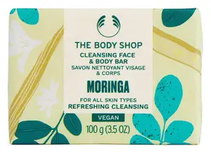 The Body Shop Cleansing Face & Body Bar Moringa