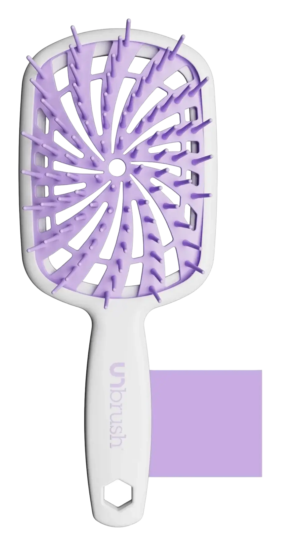 FHI Heat Unbrush Detangling Hair Brush Plus Sugar Plum