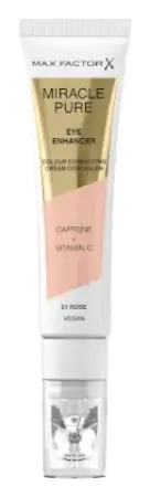 Max Factor X Miracle Pure Eye Enhancer Colour Correcting Cream Concealer 01 Rose