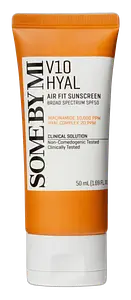Some By Mi V10 Hyal Air Fit Sunscreen Broad Spectrum SPF 50
