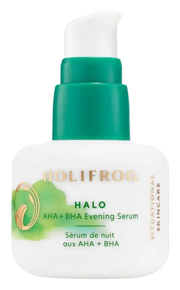 HoliFrog Halo AHA + BHA Evening Serum
