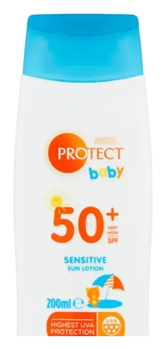 Asda Protect Baby Sensitive Sun Lotion SPF50+