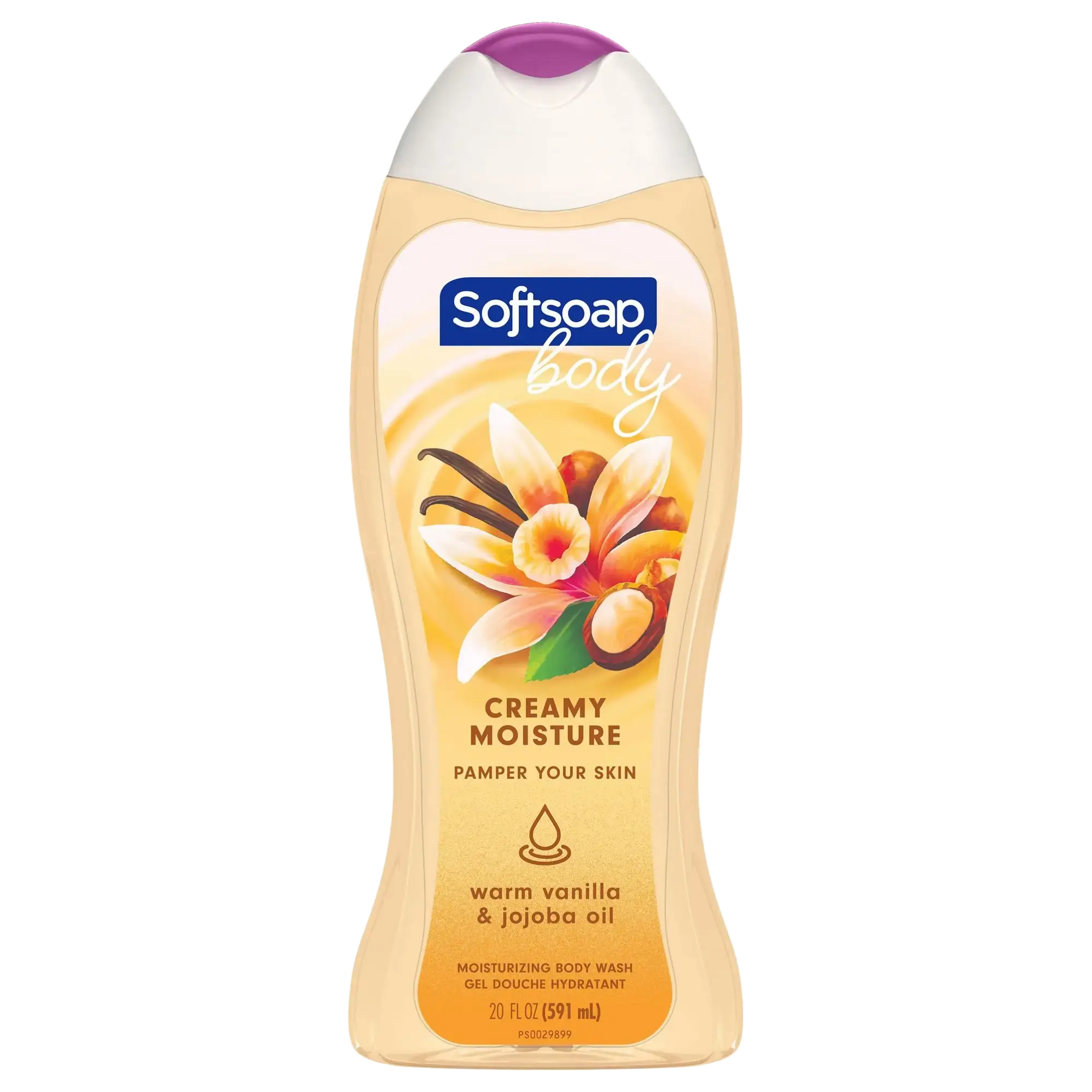 Softsoap Moisturizing Body Wash Warm Vanilla & Jojoba Oil