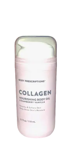Body Prescriptions Collagen Nourishing Body Oil Strawberry Vanilla