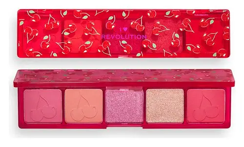 Revolution Beauty I Heart Revolution Mini Eyeshadow Palette Cherry Please