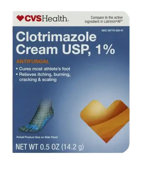 CVS Health Clotrimazole Cream USP, 1%