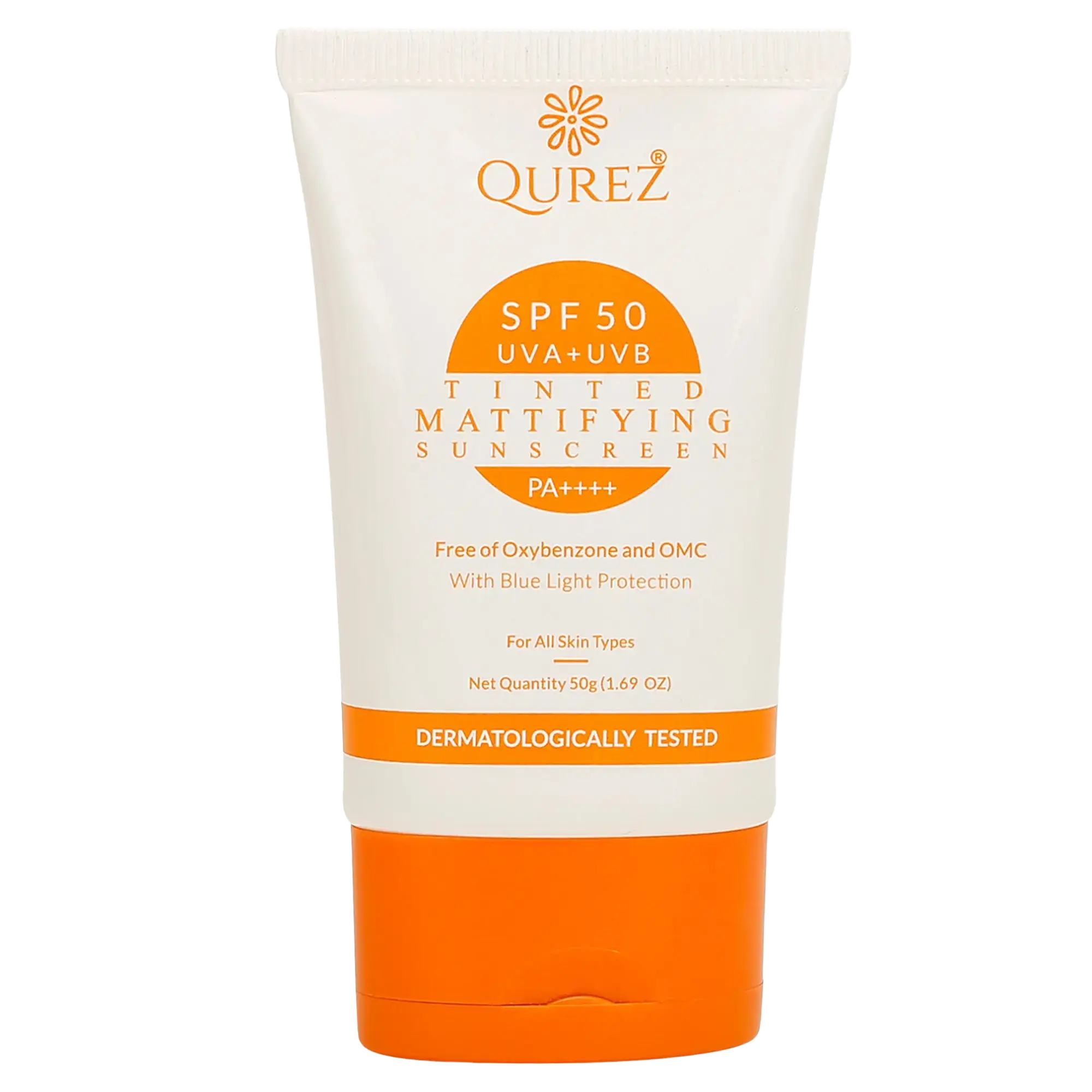 Qurez Mattifying Tinted Sunscreen SPF 50 PA++++