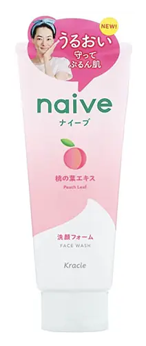 Kracie Naive Face Wash Peach Leaf