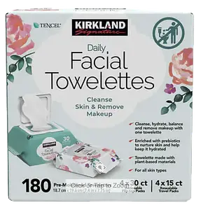 Kirkland Signature Daily Facial Towelettes