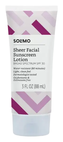 Solimo Sheer Facial Sunscreen Lotion SPF 30