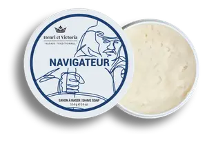 Henri Et Victoria Shave Soap Navigateur