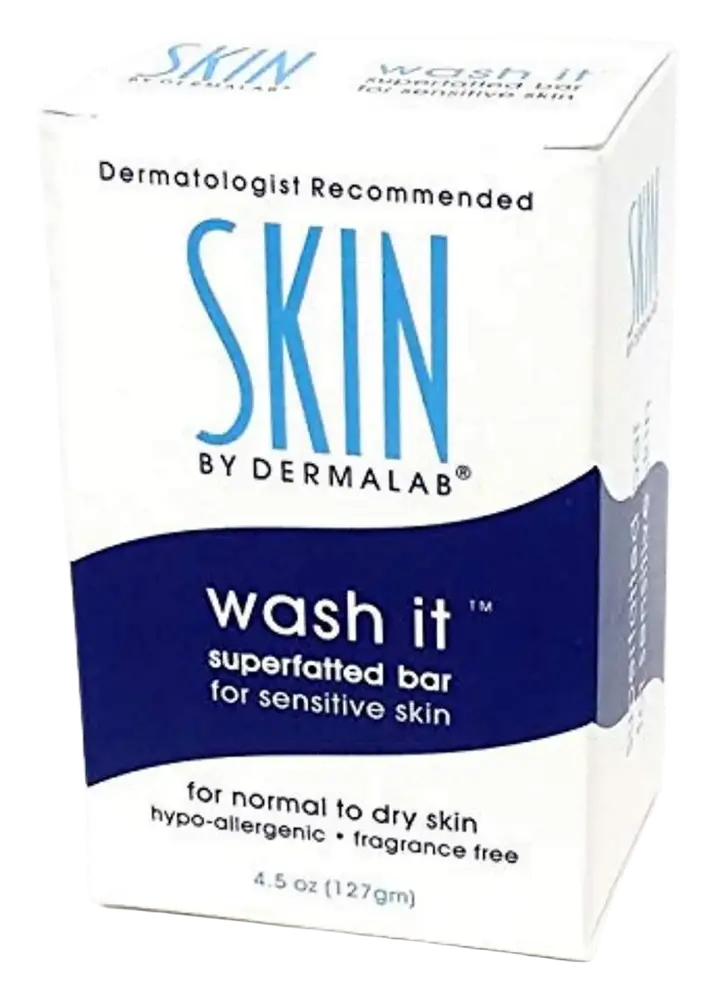 Skin By Dermalab Wash It Superfatted Bar for Sensitive Skin