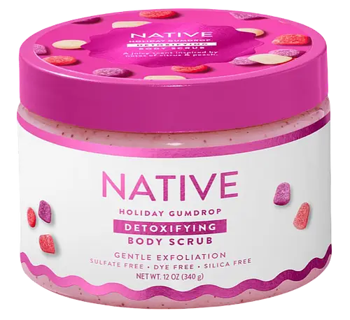 Native Detoxifying Body Scrub Holiday Gumdrop