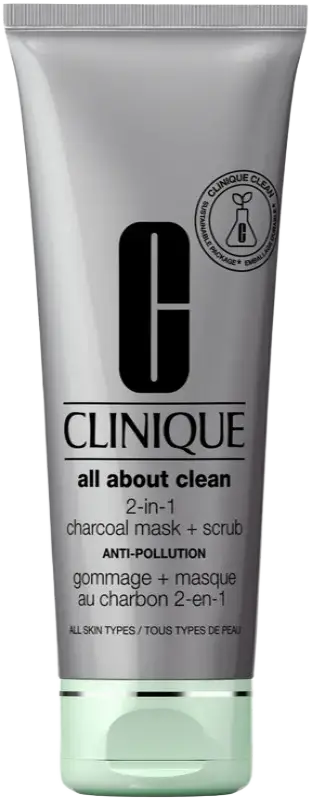 Clinique All About Clean™ 2-in-1 Charcoal Mask + Scrub