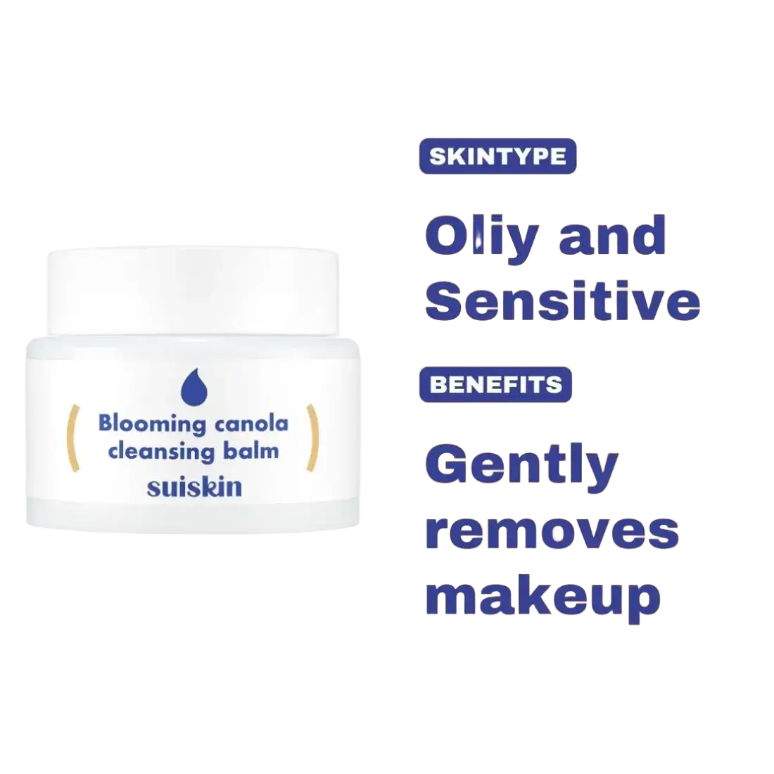 Suiskin Blooming Canola Cleansing Balm