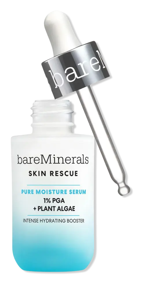 bareMinerals SKIN RESCUE Pure Moisture Serum with 1% PGA and Plant Algae