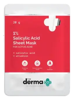The Derma Co 1% Salicylic Acid Sheet Mask