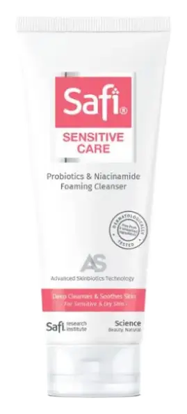 Safi Sensitive Care Probiotics & Niacinamide Foaming Cleanser