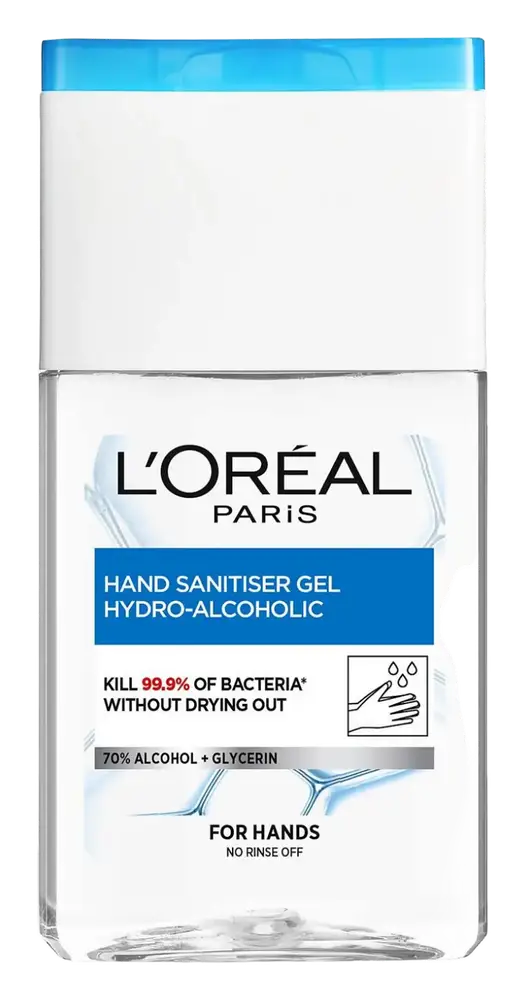 L'Oreal Hand Sanitiser Gel Hydro-Alcoholic