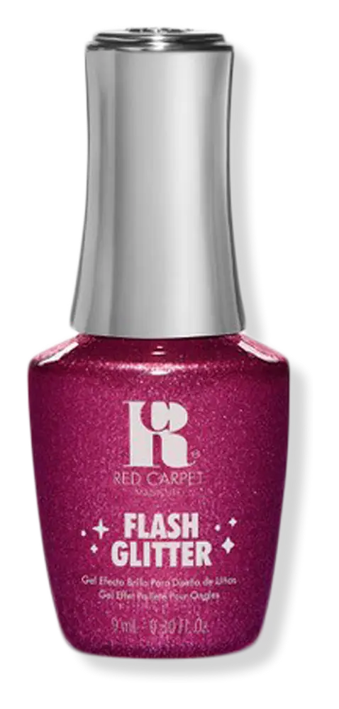 Red Carpet Manicure Flash Glitter Special Effect Gel Polish Razzle Dazzle Darling