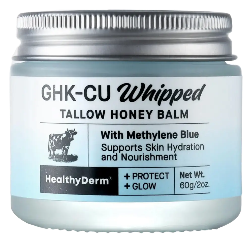 HealthyDerm GHK-CU Whipped Tallow Honey Balm