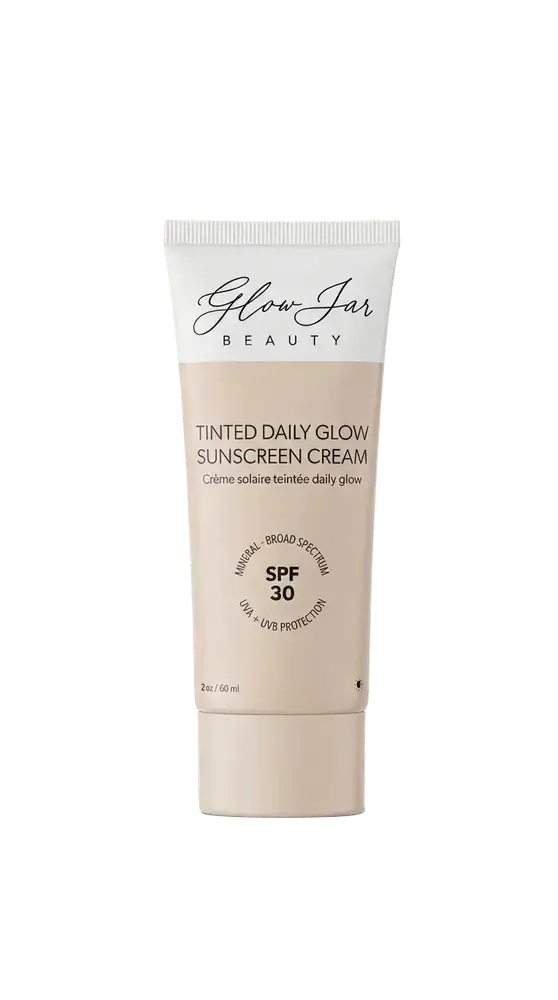 Glow Jar Beauty Tinted Daily Glow Sunscreen Cream SPF 30
