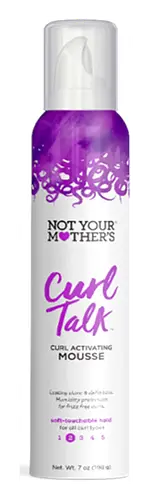 Not Your Mother’s Curl Talk Curl Activation Mousse